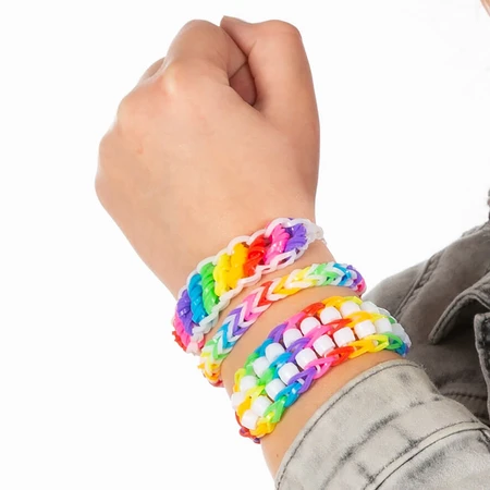 DIY creative set with rubber bands