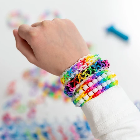 DIY creative set with rubber bands