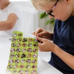 Súper set de pegatinas de dinosaurios