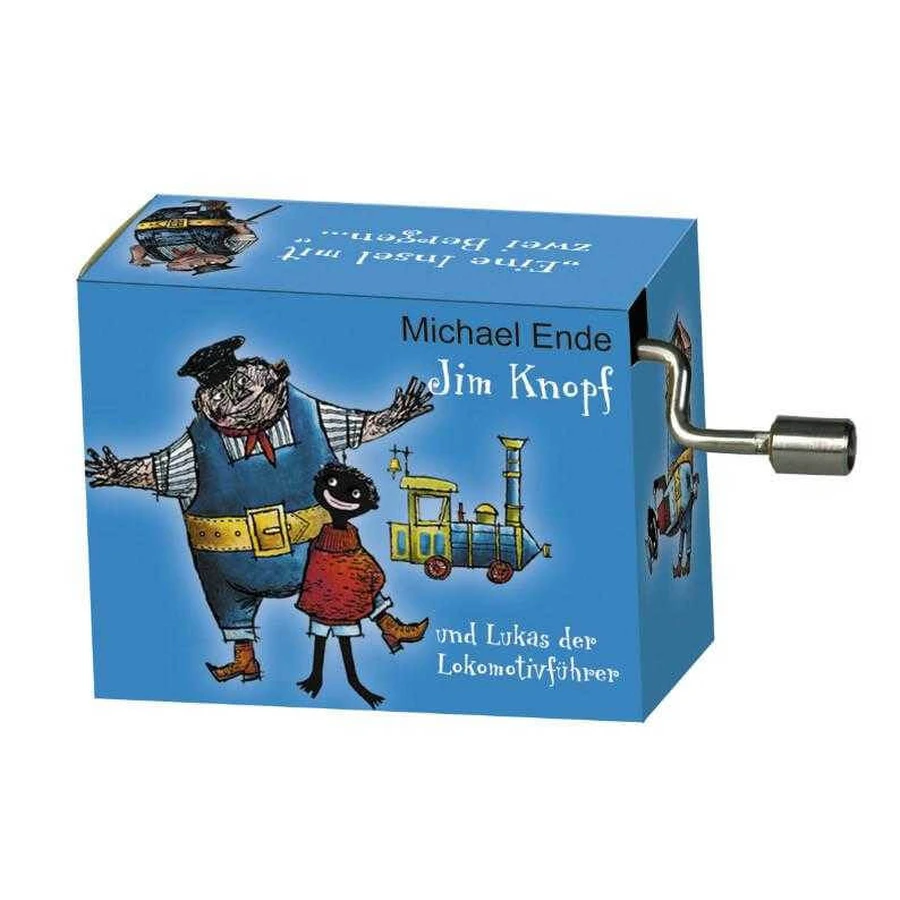 Fridolin Fles Jim Knopf blauw