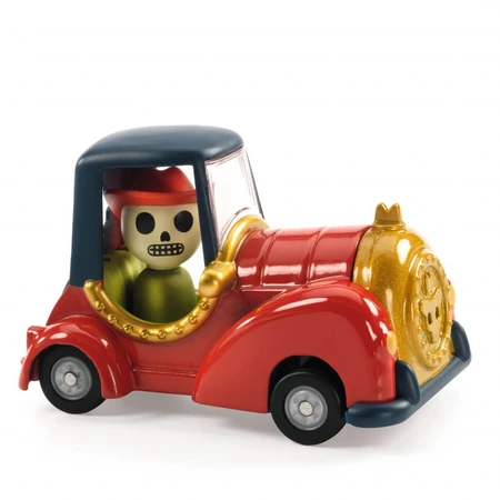 Auto mit rotem Schädel, Crazy Motors Kollektion, Djeco