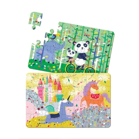 28-delige puzzel - Panda