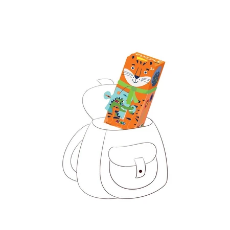28-delige puzzel - Panda