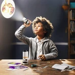 STEM game Microscope with Projector 350, TopBright