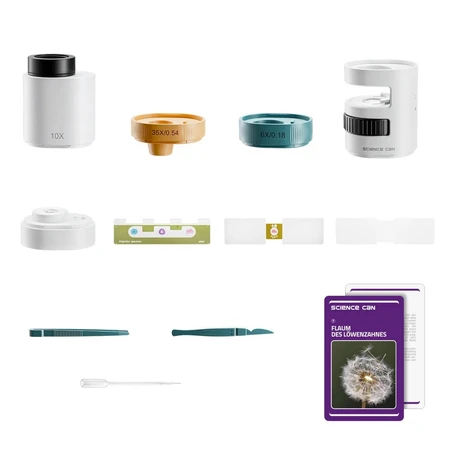 STEM game Microscope with Projector 350, TopBright