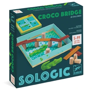 Logikspiel Crocodile Bridge, Djeco