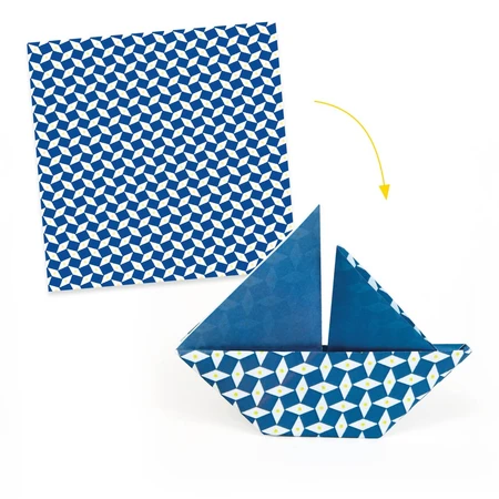 Kreatives Spiel Origami-Blätter Natsu, Djeco