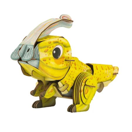 3D geluidspuzzel - Parasaurolophus, Bouw 'n' Geluid