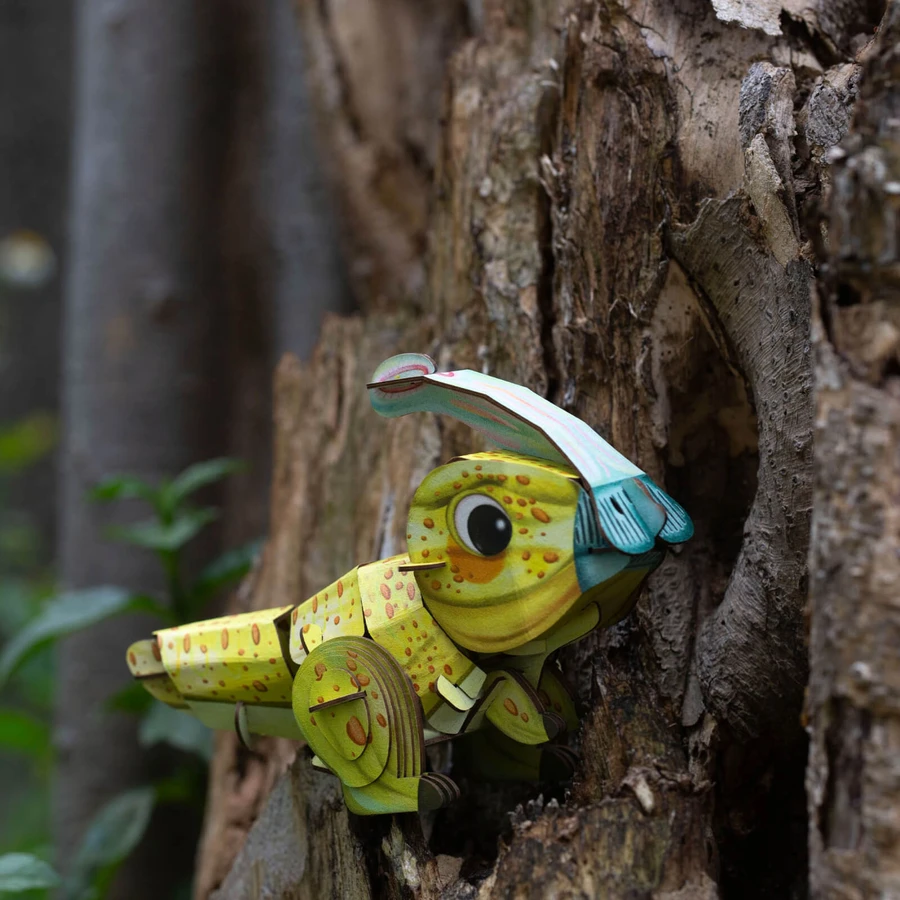 3D geluidspuzzel - Parasaurolophus, Bouw 'n' Geluid