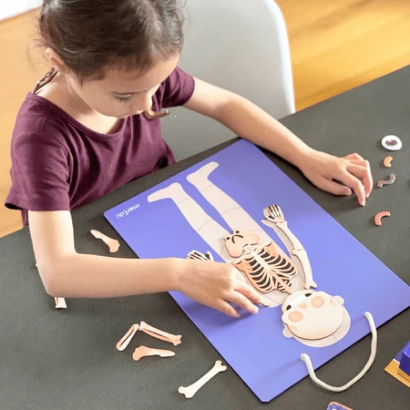 Magnetisch educatief spel - Alles over lichaam en emoties