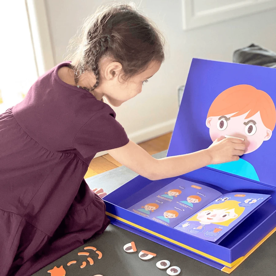 Magnetisch educatief spel - Alles over lichaam en emoties