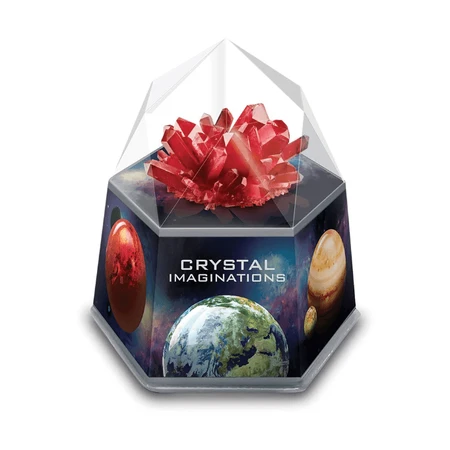 Growing experiment set Crystals, red