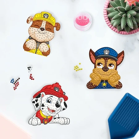Creative set 6 in 1, Puppy Patrol, diamond painting