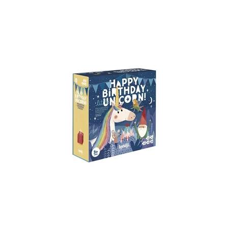 Evolutieve en omkeerbare puzzel Londji, Unicorn Party