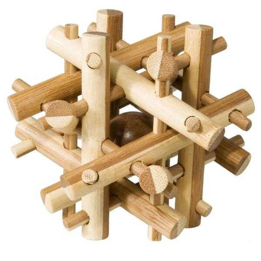 Logisch spel IQ houten bamboe IQ Magic sticks