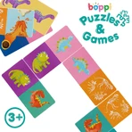 Dominos Boppi, 28 pièces, Dinosaures