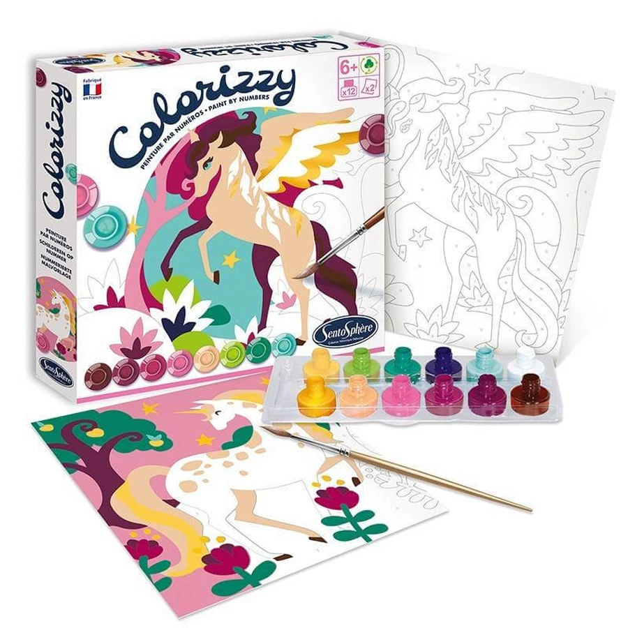 Colorizzy - Pintar por números - Unicornios
