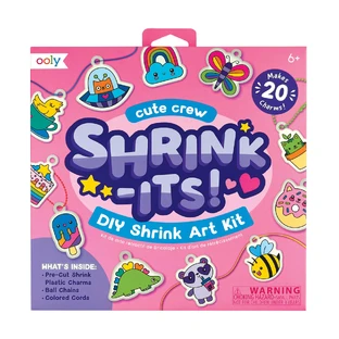Set de arte DYI - ¡Contráctiles! - crea llaveros encogibles - Cute Crew