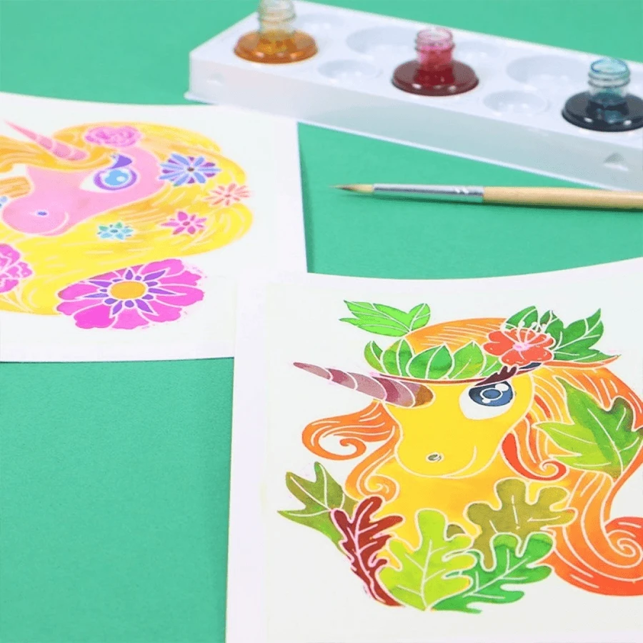 Mini unicornios de Aquarellum