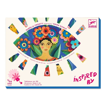 Set creativo Inspirado en Frida Kahlo, Djeco