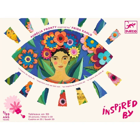 Set creativo Inspirado en Frida Kahlo, Djeco