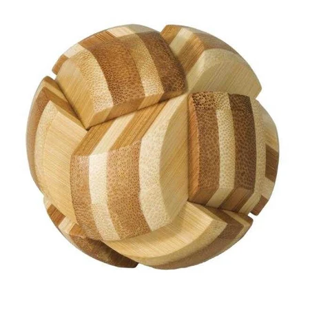 Logisch spel IQ houten bamboe bal