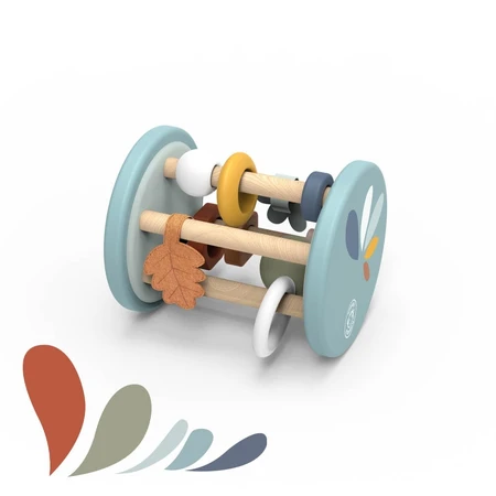 Houten baby sensorisch speelgoed, Speedy Monkey