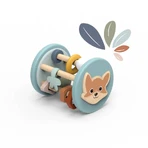 Houten baby sensorisch speelgoed, Speedy Monkey