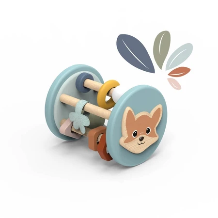 Houten baby sensorisch speelgoed, Speedy Monkey