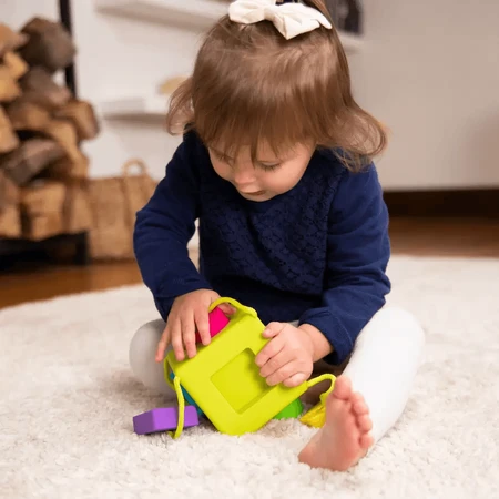OombeeCube - Educatieve zintuiglijke kubus met siliconen vormen