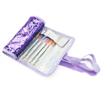 Stylo roulant Girabrilla - avec paillettes réversibles et set de 12 stylos gel + 6 marqueurs doubles