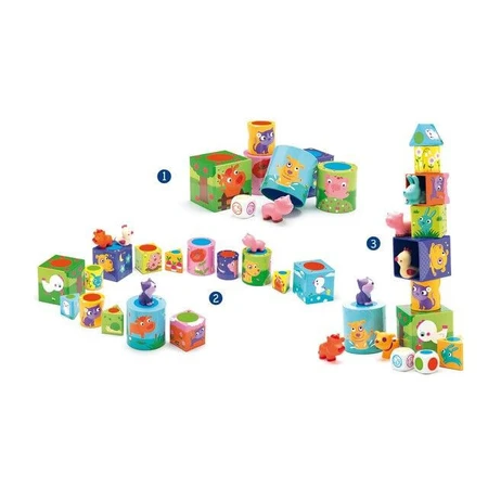 Ludanimo, verzameling Djeco spelletjes