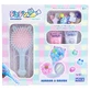 Kit creativo Decoden - Espejo kawaii y pincel para decorar con pasta de colores