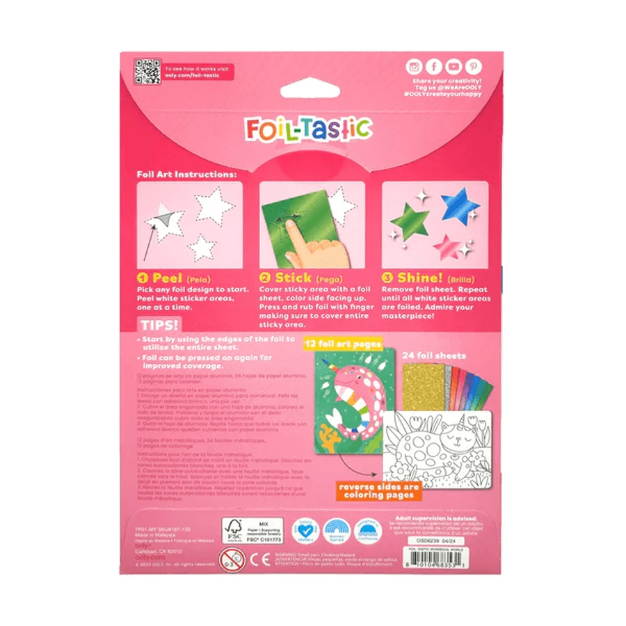 Foil-tastic Foil Art Kit - Mundo caprichoso