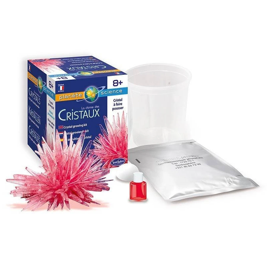 Kit de experimentos - Cristal rojo