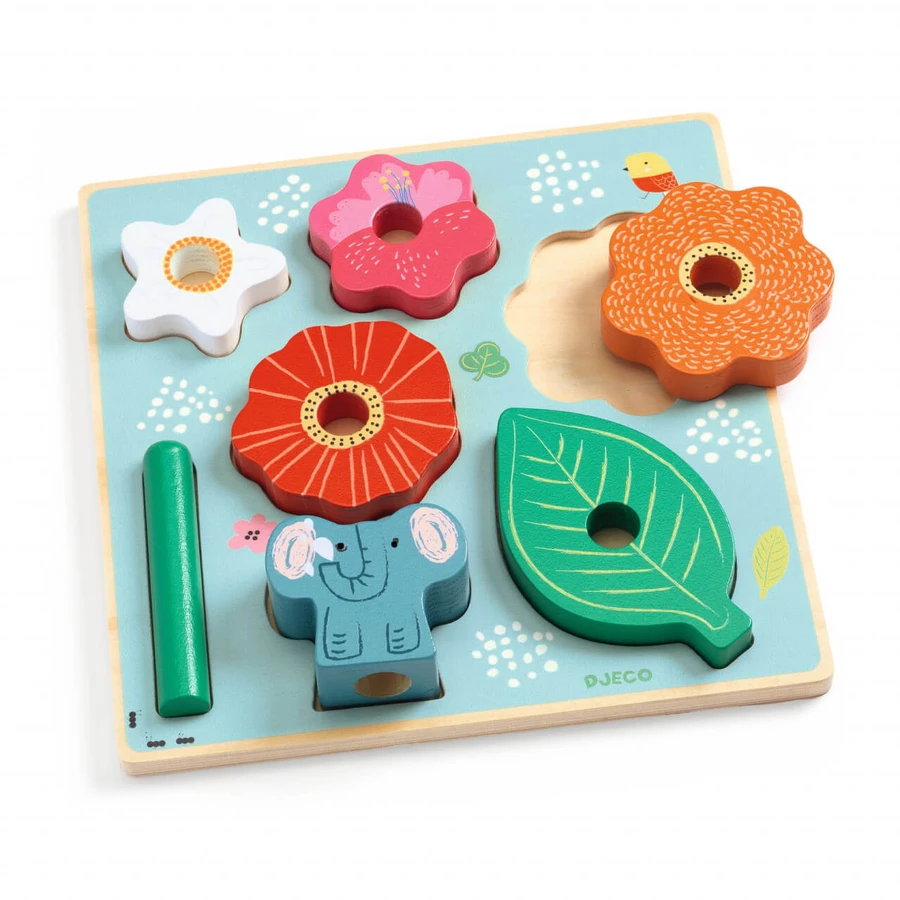 Puzzel- en stapelspel, Djeco