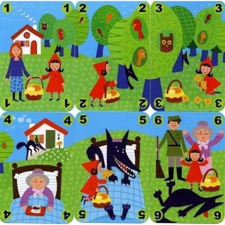Djeco Red Riding Hood Kartenspiel