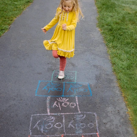 Tiza lavable Chalk-O-Rama, juego de 12 cubos, perfecta para dibujar sobre asfalto