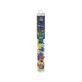 Baukasten Plus-Plus, Tube 100 Stück, Glow mix, fluoreszierende Farben