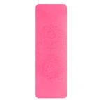 Yogamat voor volwassenen, milieuvriendelijk - Zon en Maan, roze