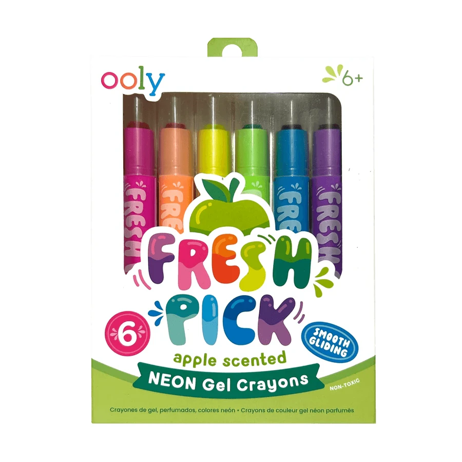 Crayons parfumés Fresh Pick, Pomme (lot de 6)
