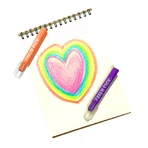 Crayons parfumés Fresh Pick, Pomme (lot de 6)