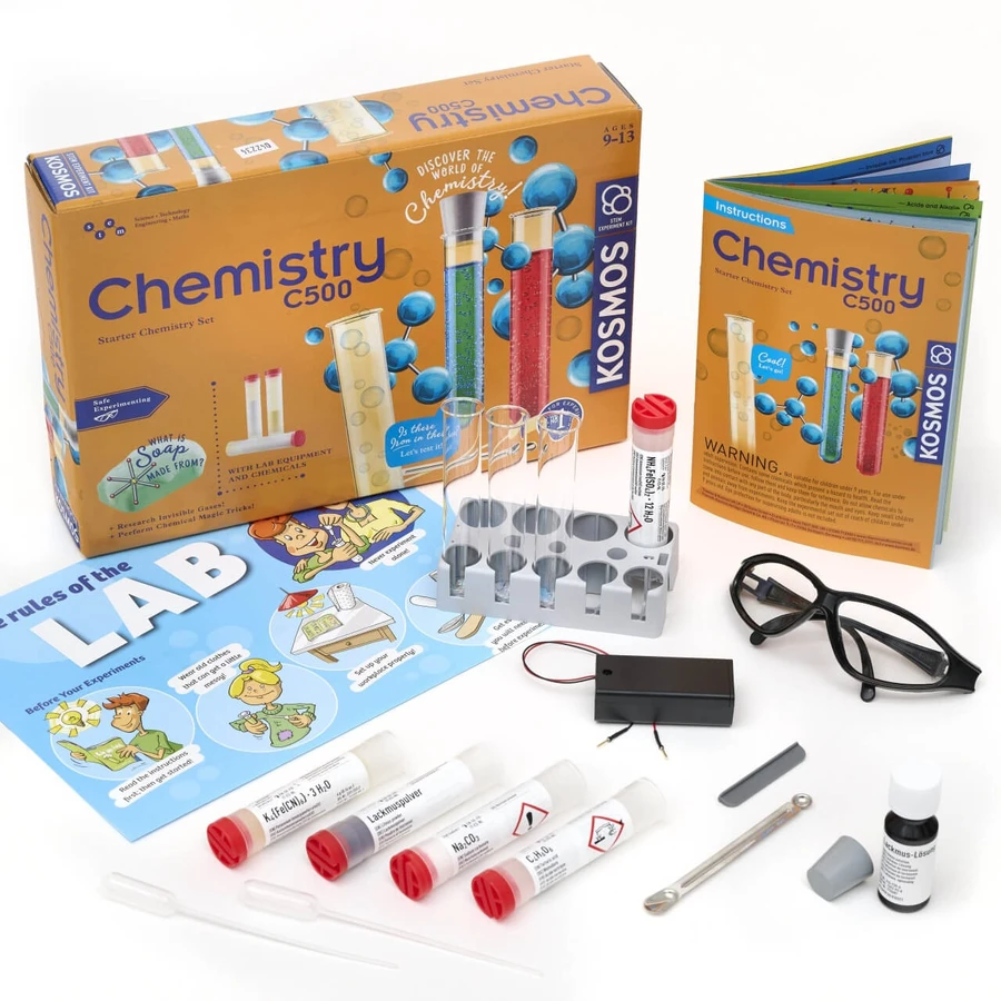 Kit STEM Expériences chimiques et électrochimiques, Thames & Kosmos