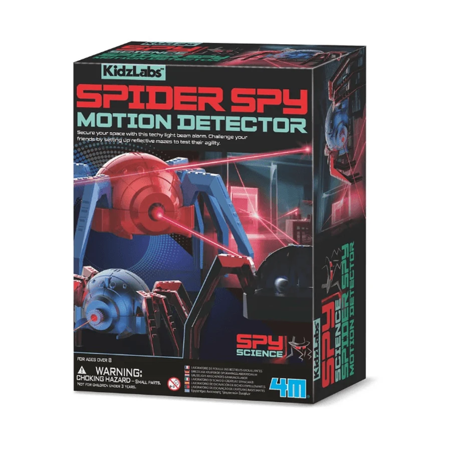 Science detective kit - spider motion sensor KidzLabs