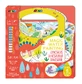 Portable watercolor painting book, stickers and games - Dinosaurs