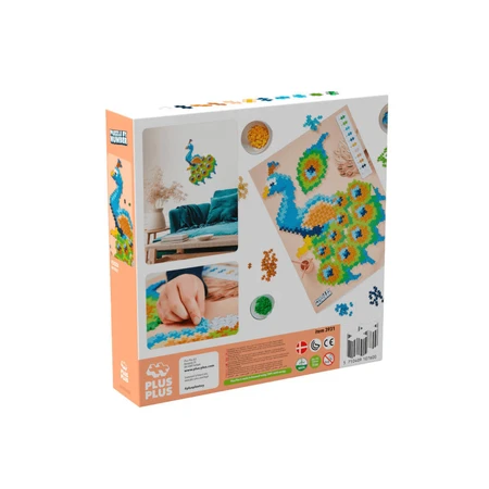 Plus-Plus Zahlenpuzzle, 800 Teile, Paun