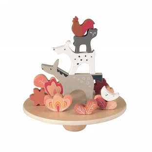 Juego de equilibrio de los Músicos de Bremen, juguetes Egmont