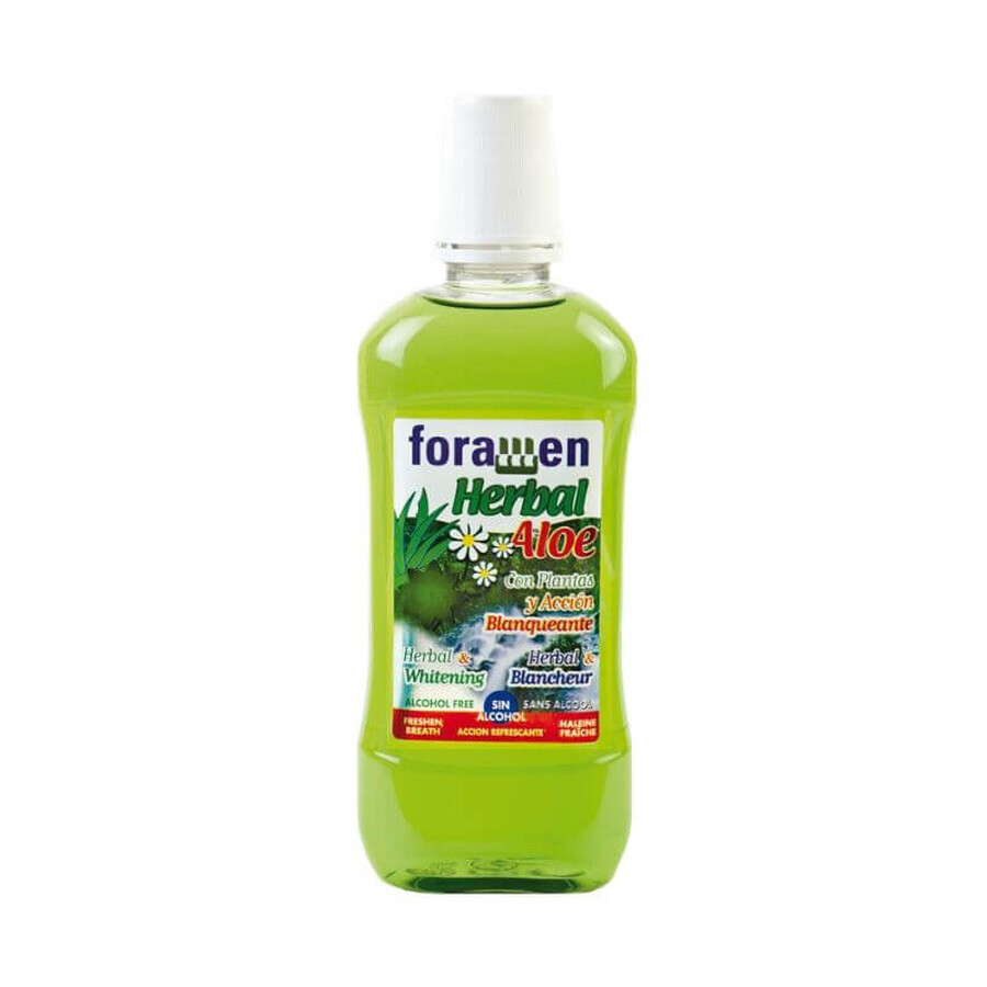 Comprar Foramen Herbal Aloe Colutorio sin Alcohol 500ml -009 Foramen Herbal Aloe Colutorio sin Alcohol 500ml -009