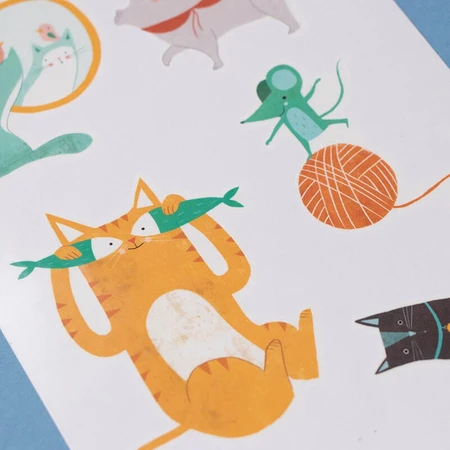 Tatuajes Londji, Gatos