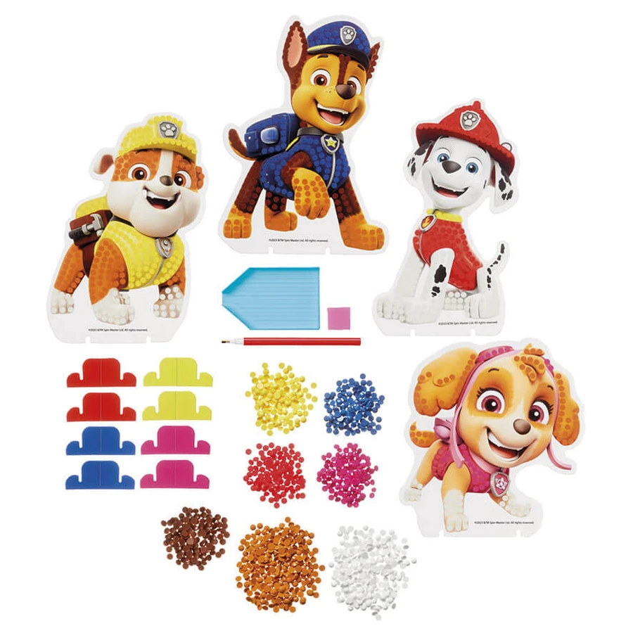 Set de pintura de diamantes creativos Paw Patrol, Puppy Patrol, Totum